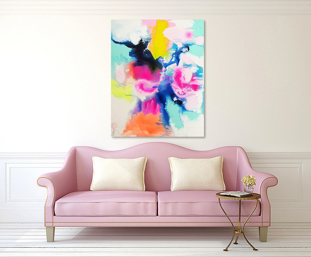 Blossom on the wall