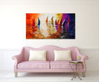 Knife Painting FA92539 on the wall