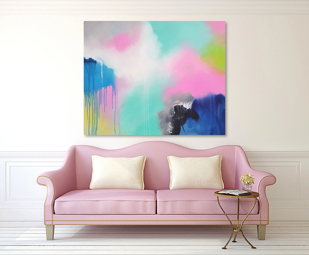 Cotton Candy on the wall