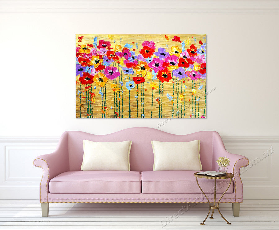 Knife Painting FA92533 on the wall