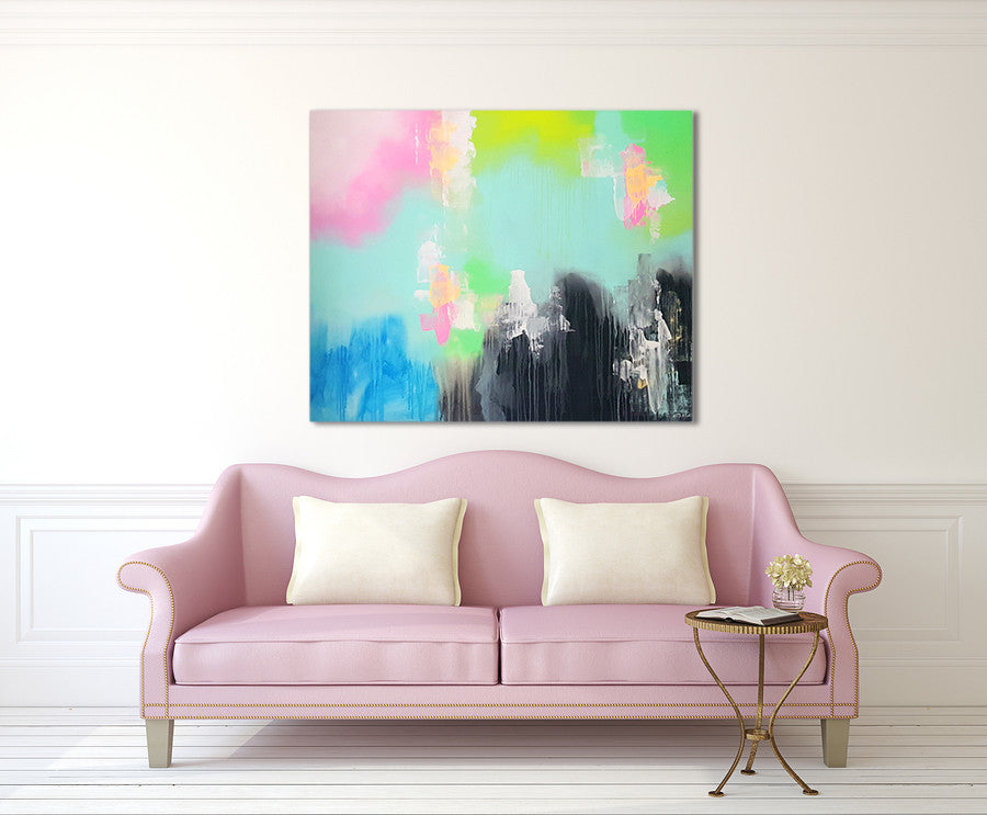 Mist of Colours on the wall