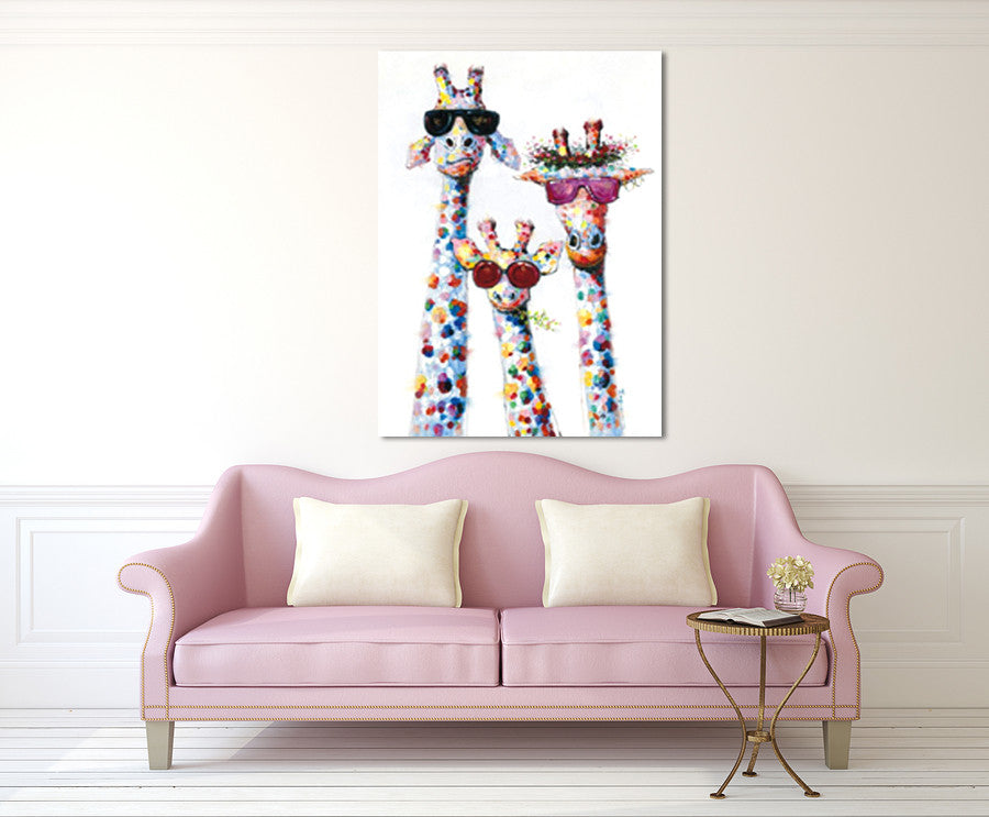 Cool Giraffes on the wall