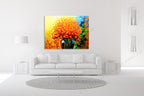 Knife Painting YA1028 on the wall