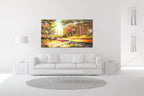 Knife Painting YA1339 on the wall