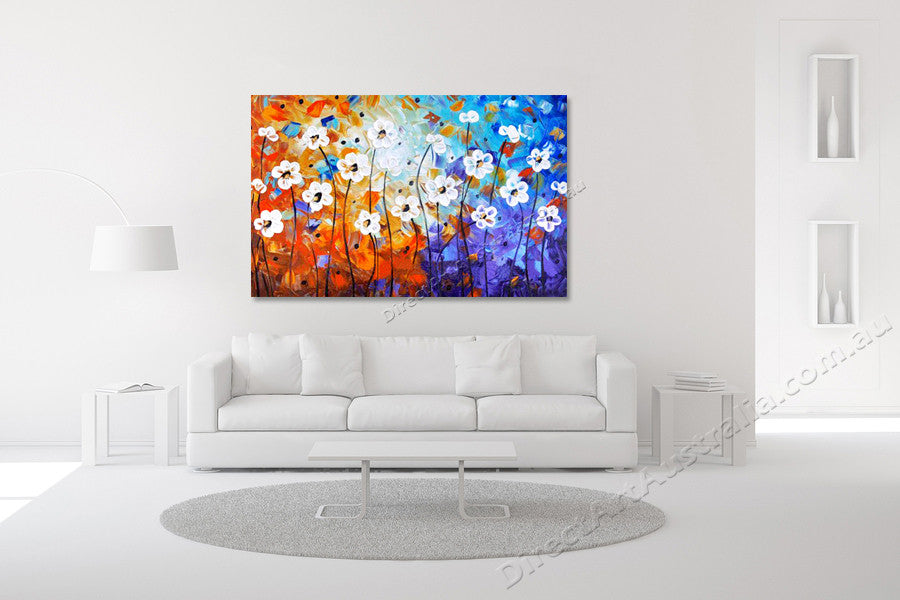 Knife Painting YA1020 on the wall