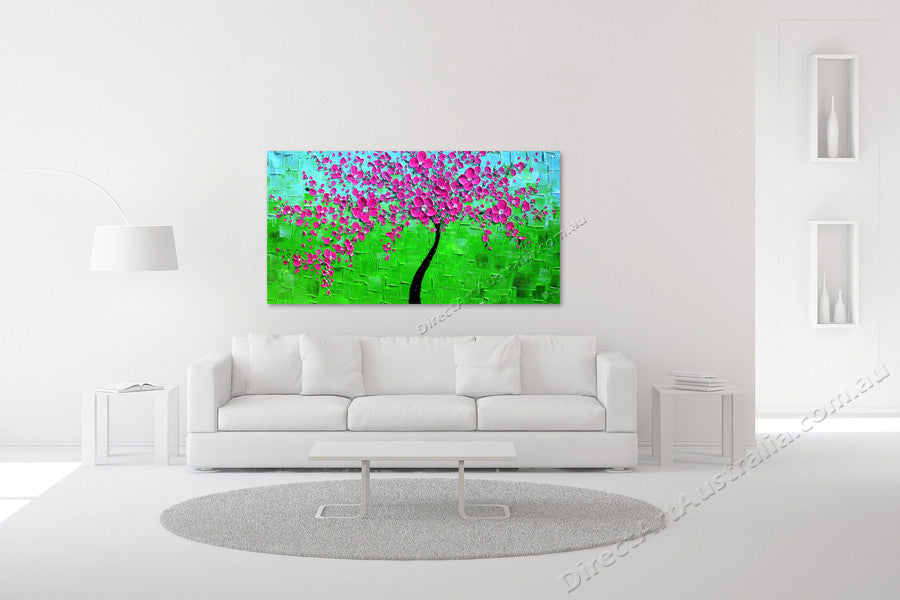Knife Painting FA92536 on the wall