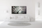 Knife Painting SAH084 on the wall