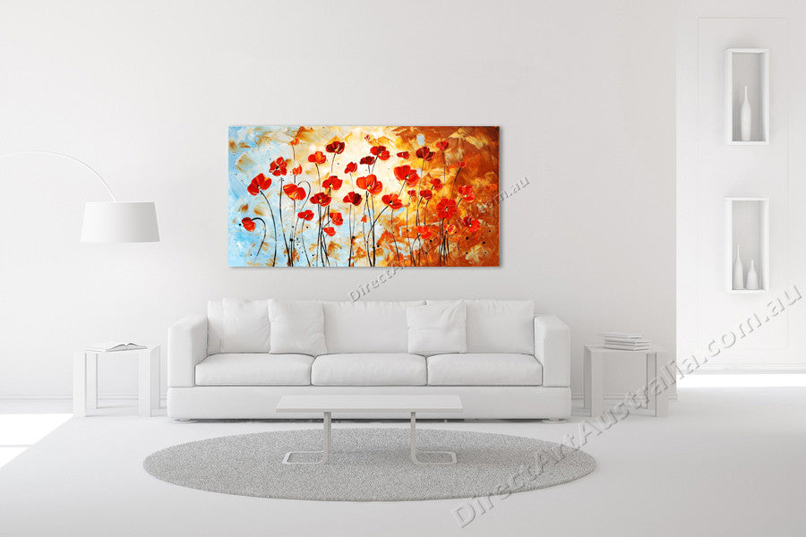 Knife Painting SAH071 on the wall