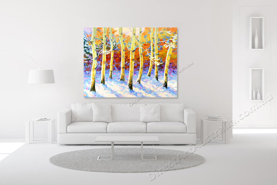Knife Painting SAH088 on the wall