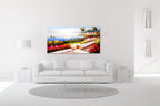 Knife Painting YA1366 on the wall