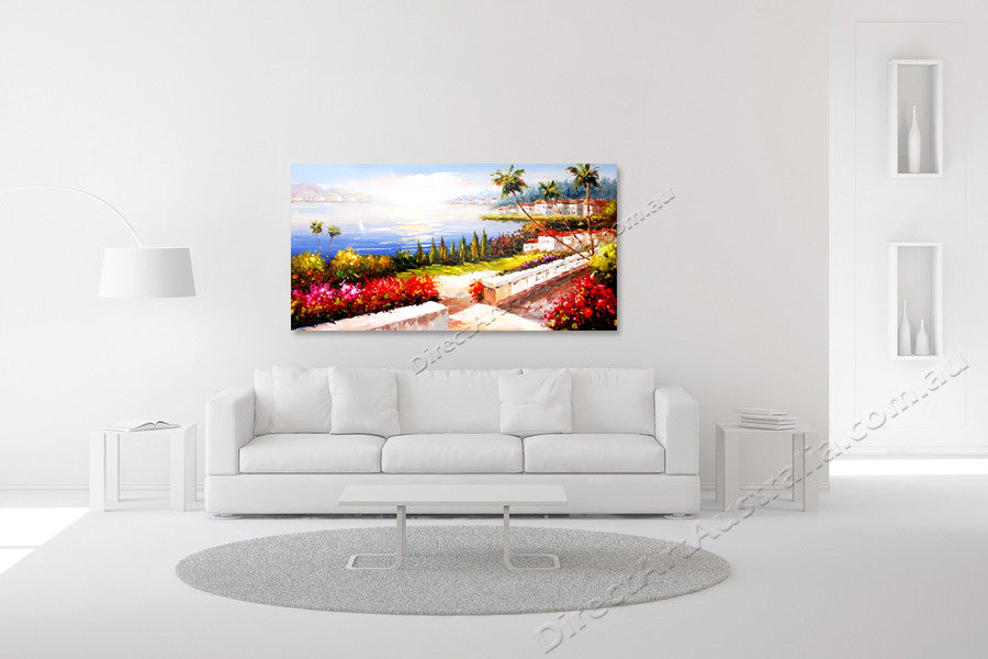 Knife Painting YA1366 on the wall
