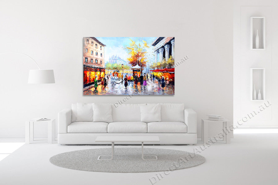 Knife Painting YA1365 on the wall