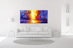 Knife Painting FA76710 on the wall
