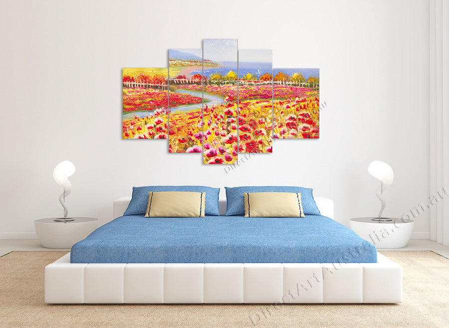 Knife Painting SAAF147 on the wall