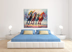 Polo on the wall