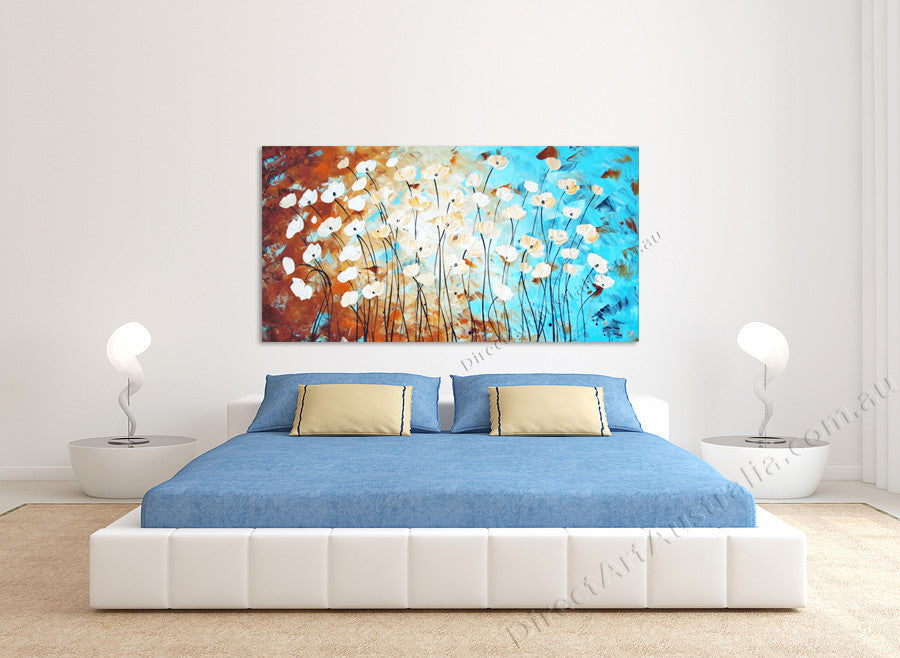 Knife Painting SAH070 on the wall