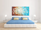 Knife Painting SAH070 on the wall
