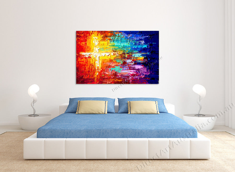 Knife Painting FA76662 on the wall