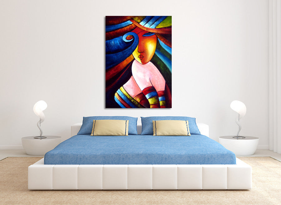 The Gypsy on the wall