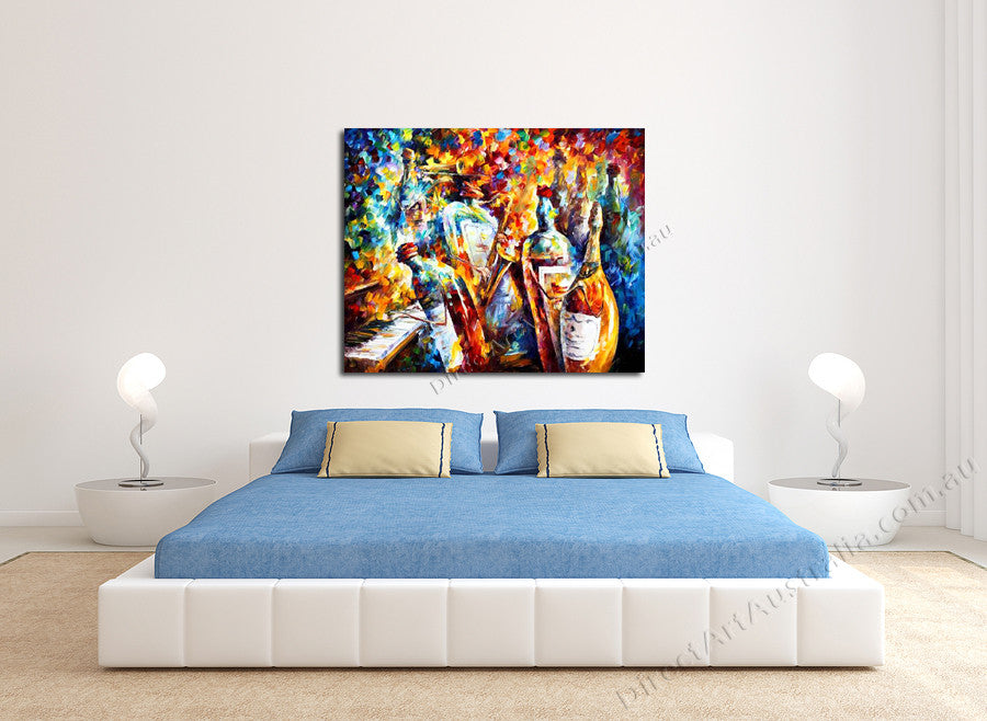 Knife Painting FA062 on the wall