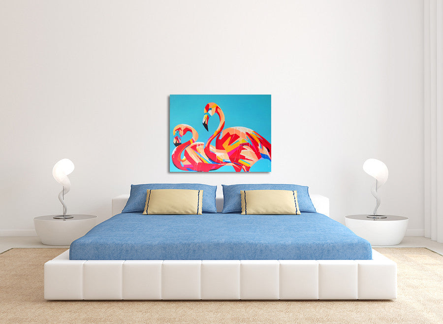 Water Birds on the wall
