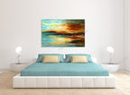 Knife Painting FA68901 on the wall