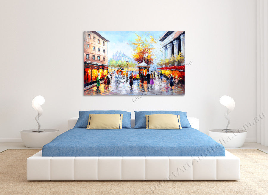 Knife Painting YA1365 on the wall