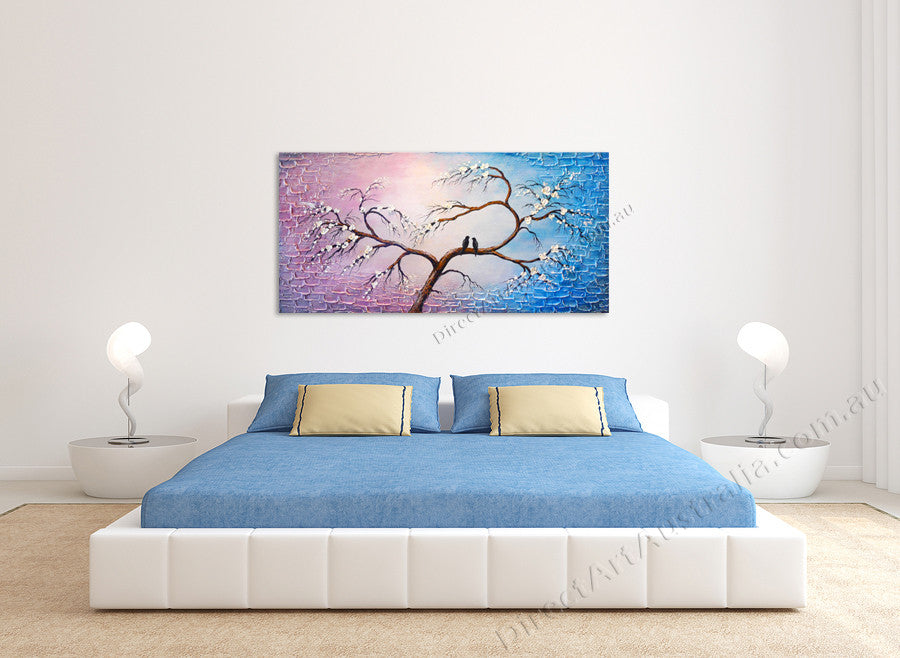 Knife Painting SAH045 on the wall