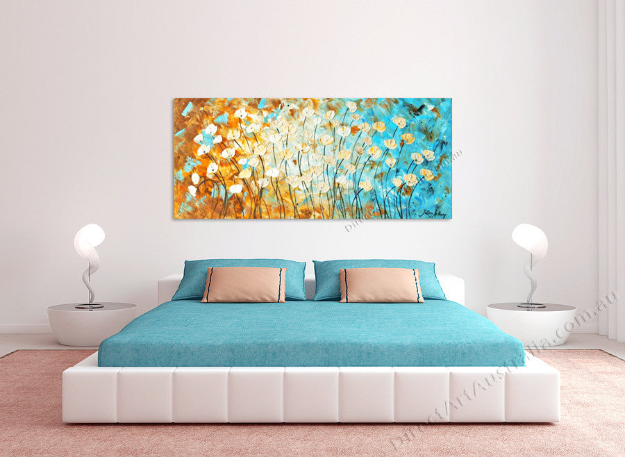 Knife Painting SAH014 on the wall