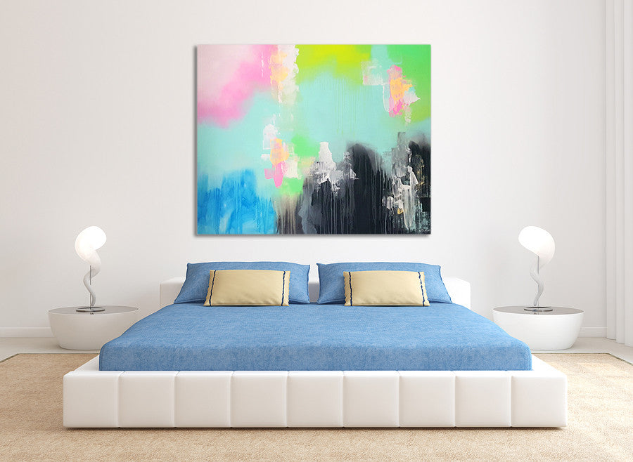 Mist of Colours on the wall