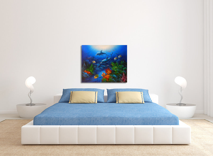 Ocean Abyss on the wall