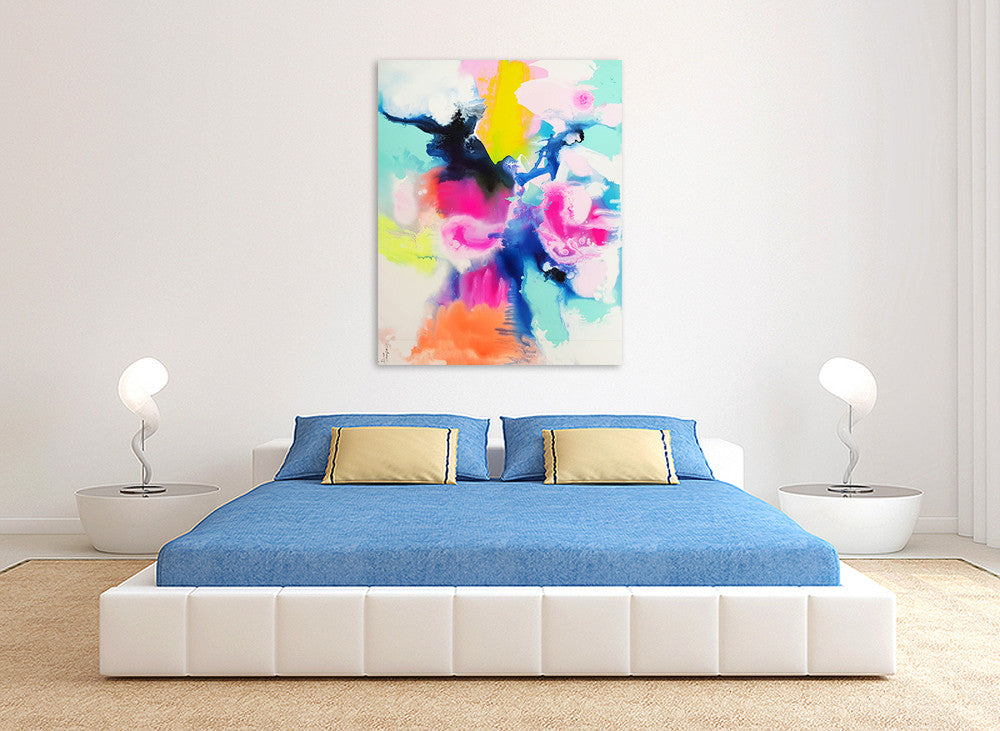 Blossom on the wall