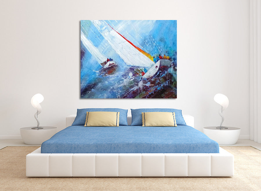Go Sailin' on the wall