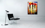 Knife Painting FA051 on the wall
