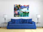 Flowers of Venice Italy Painting on the wall