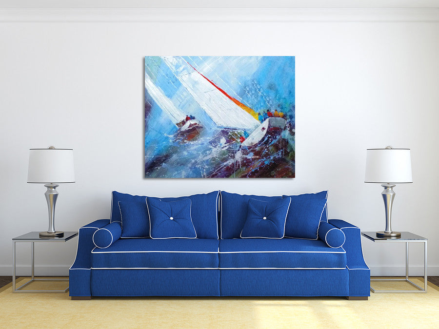 Go Sailin' on the wall