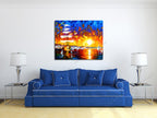 Knife Painting FA058 on the wall