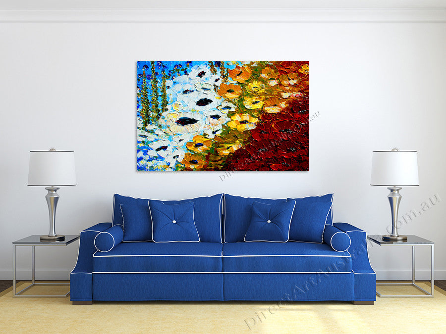 Knife Painting FA92551 on the wall