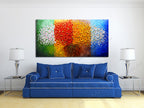 Knife Painting SAH075 on the wall