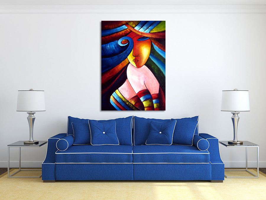 The Gypsy on the wall