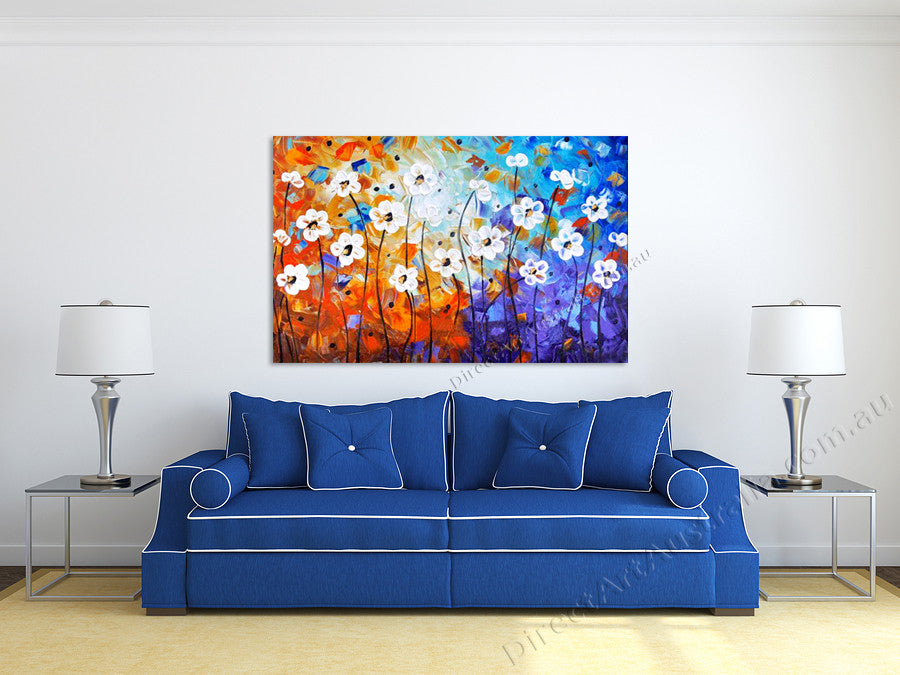 Knife Painting YA1020 on the wall