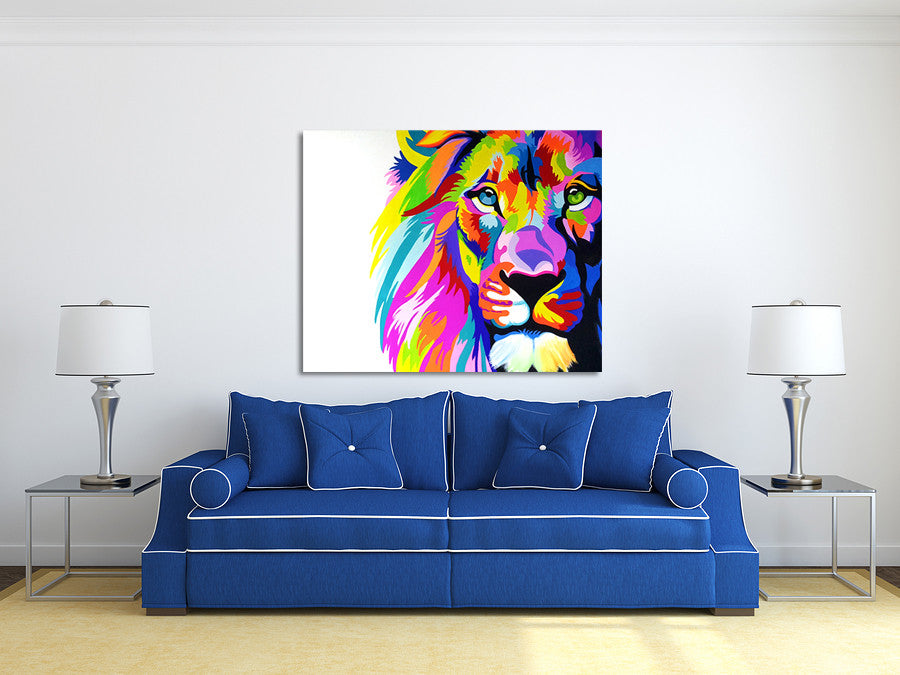 Lion on the wall