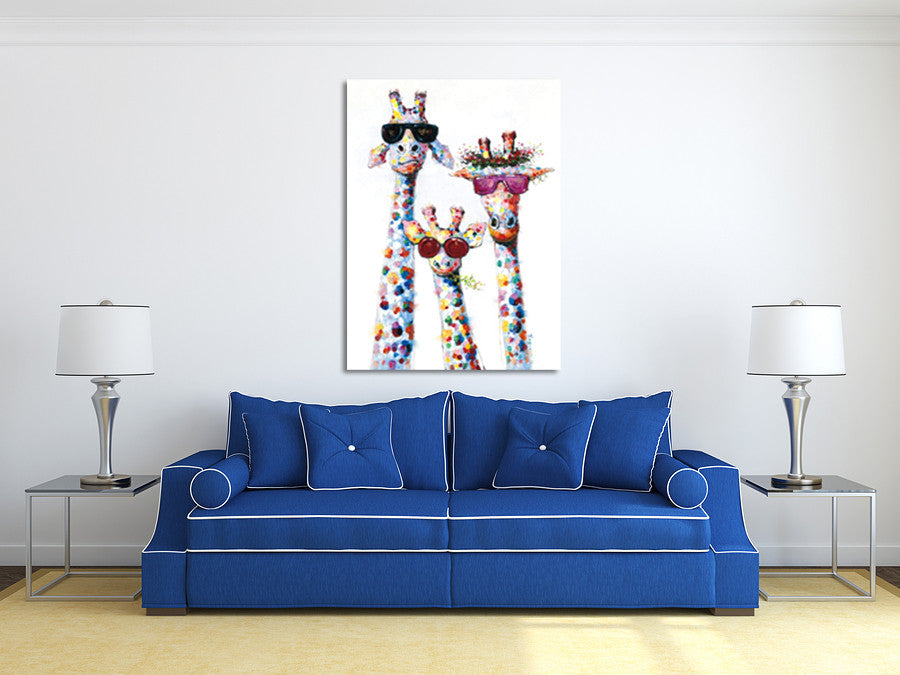 Cool Giraffes on the wall