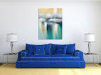 Blue Waterfalls on the wall