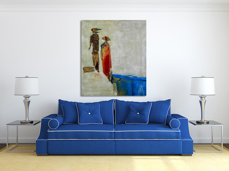 Travelers on the wall