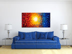 Knife Painting FA76640 on the wall