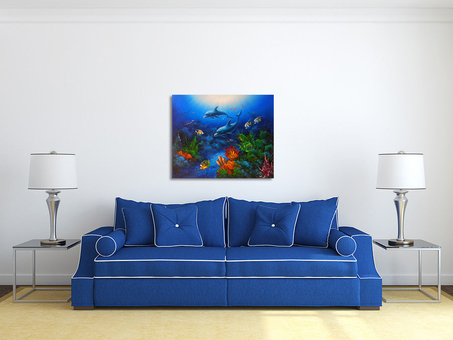 Ocean Abyss on the wall