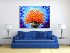 Knife Painting YA1027 on the wall