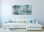 Blue Crossing on the wall