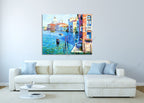Venice Knife Painting on the wall
